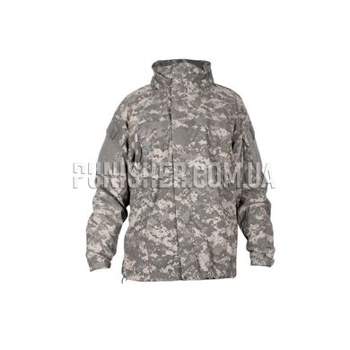 ECWCS GEN III Level 5 Soft Shell ACU Jacket (Used), ACU, Small Regular