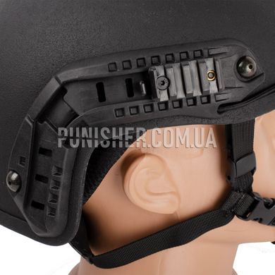High Ground Ripper Ballistic Helmet, Black, Medium