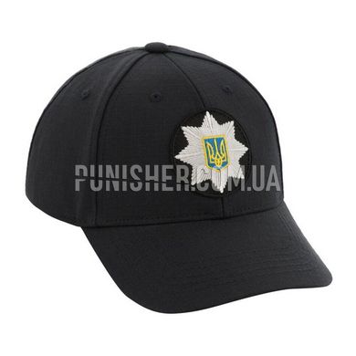 M-Tac Police Cap, Black, Large/X-Large