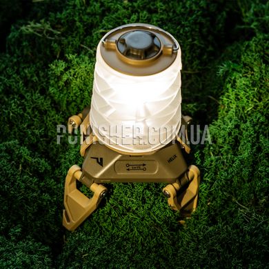 Princeton Tec Helix Backcountry 300 Lumen Flashlight, Olive Drab, Lantern Camping, Accumulator, White, Red, 300