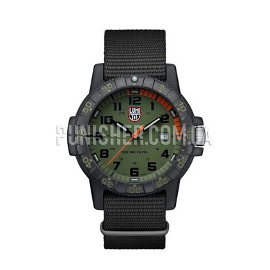 Luminox Leatherback Sea Turtle Giant XS.0337 Watch, Olive/Black, Sports watches