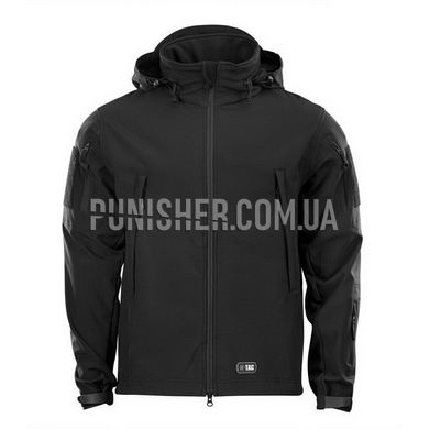 Куртка M-Tac Soft Shell Black, Чорний, XXX-Large