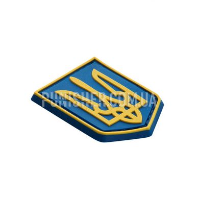 M-Tac Emblem of Ukraine PVC Patch, Yellow/Blue, PVC