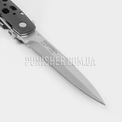 Ніж складаний Cold Steel Ti-Lite 4" Zytel Handle, Чорний, Ніж, Складаний, Гладкий