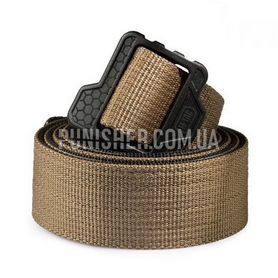 M-Tac Double Duty Tactical Belt Hex, Coyote/Black, Small