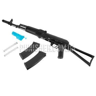 Гвинтівка тренувальна штурмова АК-74 страйкбольна Specna Arms SA-PJ03 Prime ASTER, Чорний, AK, AEG, Немає, 450