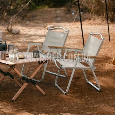 Стілець складаний Naturehike CNK2300JU012, Чорний, Стілець