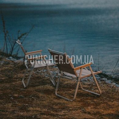 Стілець складаний Naturehike CNK2300JU012, Чорний, Стілець