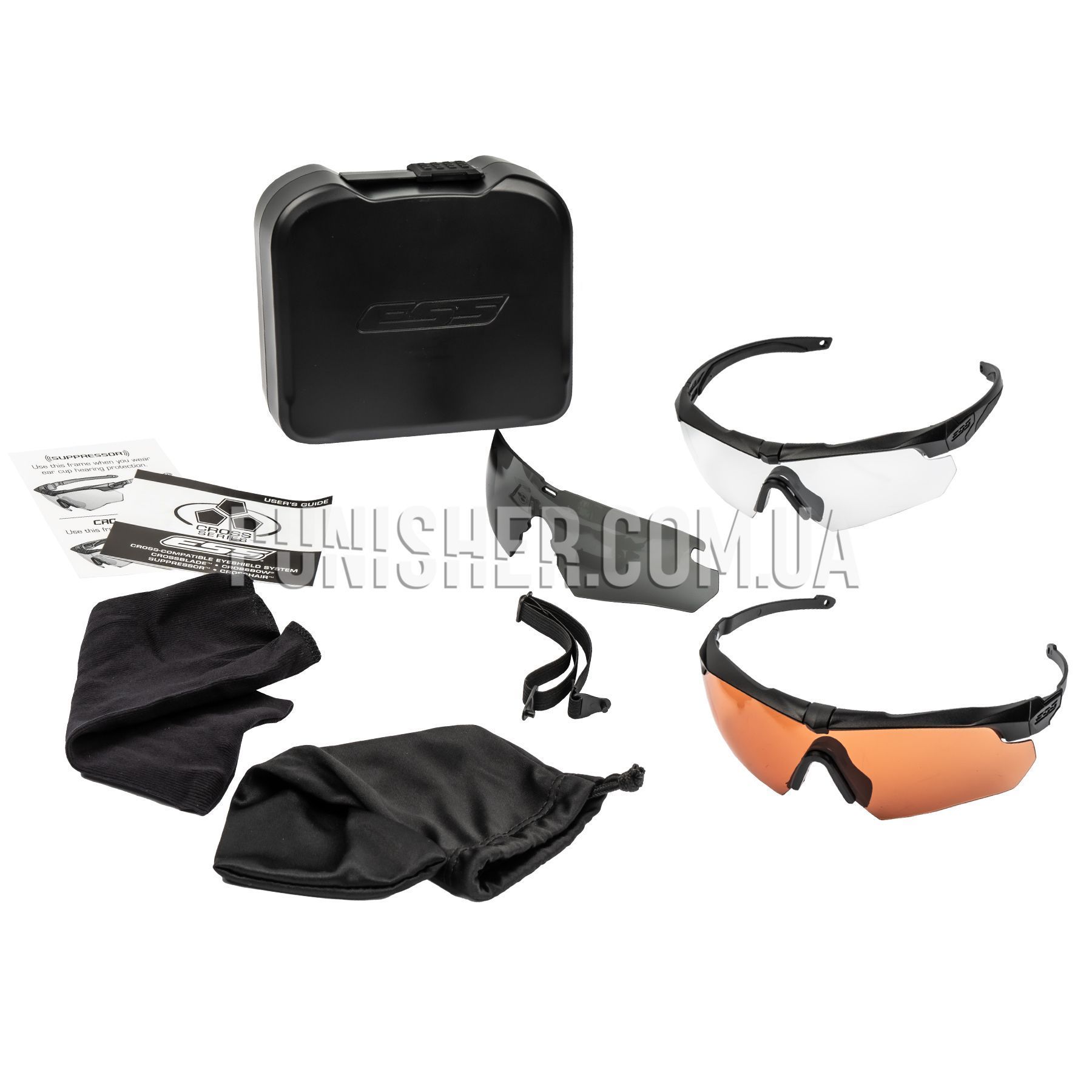 ESS Crossbow Suppressor 2x+Issue Kit Black buy with international