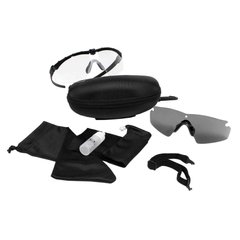 Oakley SI Ballistic M-Frame 3.0 APEL Eyeglasses, Black, Transparent, Smoky, Goggles
