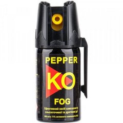 Газовый баллончик Klever Pepper KO Fog, Черный, Аэрозольный, 40ml