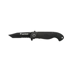 Smith & Wesson Special Tactical Tanto Folding Knife, Black, Knife, Folding, Half-serreitor