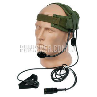 Гарнітура Thales Headset 1600598-3 6-Pin PTT Headband Bag, Чорний