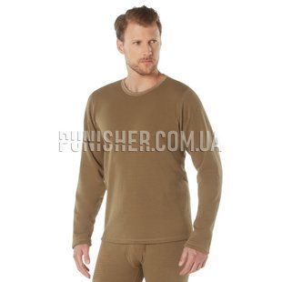 Термокофта Rothco ECWCS Gen III Level II, Coyote Brown, X-Large
