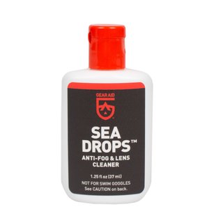 Анти-фог Gear Aid Sea Drops Anti-fog and Lens Cleaner 37ml, Білий, Засіб для догляду