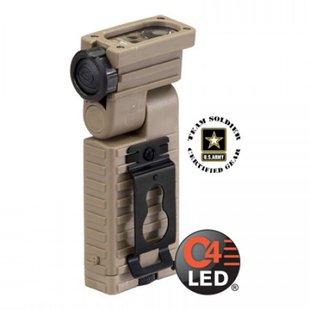 Ліхтар Streamlight Sidewinder, Coyote Brown, Нашоломний, Батарейка, Синій, Білий, Інфрачервоний, Червоний, 55