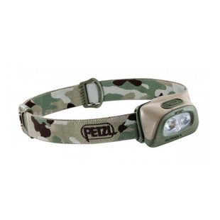 Petzl Tactikka+ 350 lm Headlamp, Multicam, Headlamp, Battery, White, Red, 350