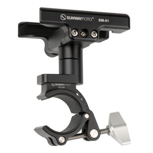 Sunwayfoto Mobile Phone Bicycle Mounting Clamp and Seat BM-01T, Black