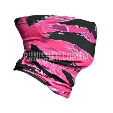 GIG Military A.I.R. Breathable Buff Scarf Tiger Stripe Pink, Black/Pink, Universal