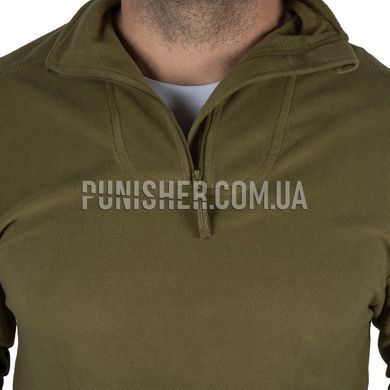 British Army Combat Thermal Fleece Jacket, Dark Olive, Small