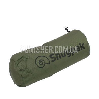 Snugpak Air Mat With Built-In Foot Pump, Olive, Mat