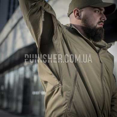 M-Tac Flash Tan Jacket, Tan, Large