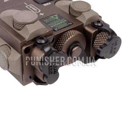 ЛЦВ G&P PEQ-15A Dual Laser Destinator and Illuminator, DE, Інфрачервоний, Червоний, ЛЦВ, PEQ-15