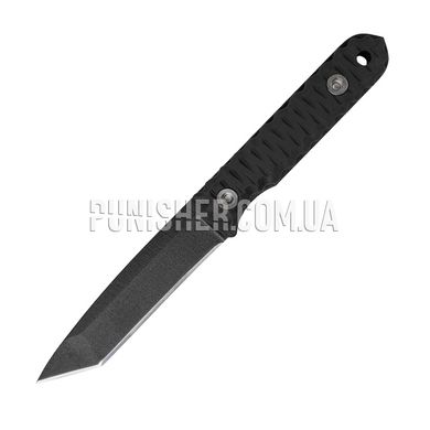 Blade Brothers Knives EDC CHIBI Knife, Black, Knife, Fixed blade, Smooth