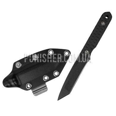 Blade Brothers Knives EDC CHIBI Knife, Black, Knife, Fixed blade, Smooth