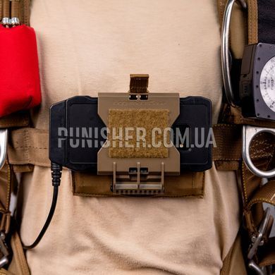 Juggernaut Sternum.Mount for Phone, Coyote Brown