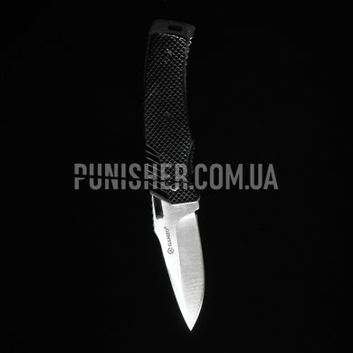 Нож Ganzo G618, Черный, Нож, Складной, Гладкая
