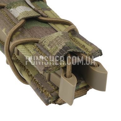 Подсумок WAS Single Quick под пистолетный магазин, Multicam, 1, Molle, Glock, Форт 12, Форт 14, ПМ, MOLLE/PALS, 9mm, Cordura 500D