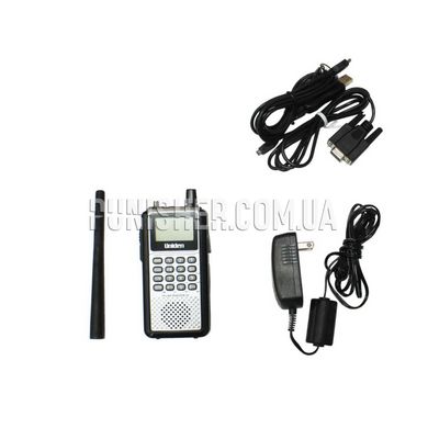 Uniden BCD396XT Digital Radio Scanner, Black, Scanner, 25-512, 763-776, 793-824, 849-867, 894-960, 1240-1300