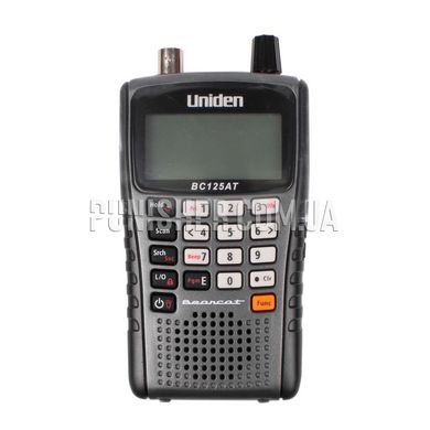 Радіосканер Uniden Bearcat BC125AT, Чорний, Радіосканер, 25-54, 108-174, 225-380, 400-512