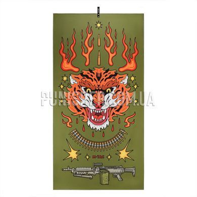 Рушник мікрофібра M-Tac Tiger 150 х75 см, Tiger Stripe Camo