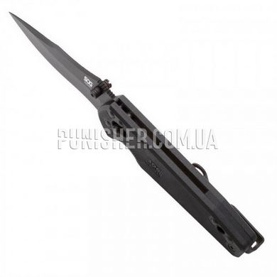 Складной нож SOG Visionary I Seki Japan, Черный, Нож, Складной, Гладкая