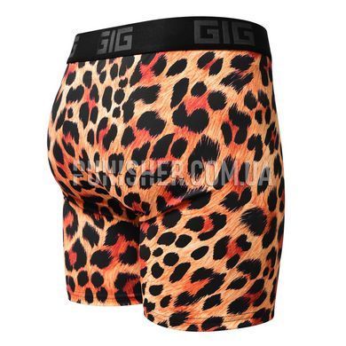 GiG Military Dynamic Air Long Briefs Leopard, Leopard, Small