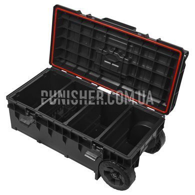 Punisher 50 L Wheeled Toolbox for Gear, Black