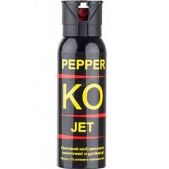 Газовий балончик Klever Pepper KO Jet, Чорний, Струминний, 100ml