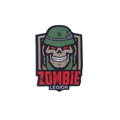 Нашивка Emerson PVC Zombie Soldier Patch, Olive Drab, ПВХ