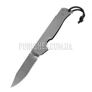 Ніж складаний Cold Steel Pocket Bushman, Срібний, Ніж, Складаний, Гладкий