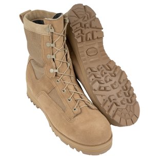 Wellco Temperate Weather Combat Boots (Used), Desert Tan, 10 W (US), Demi-season
