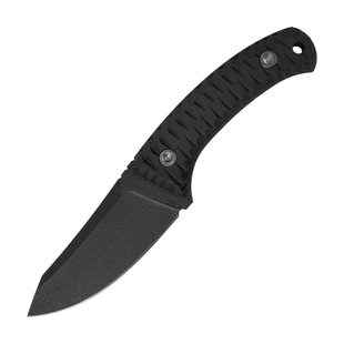 Blade Brothers Knives EDC Rhino Knife, Black, Knife, Fixed blade, Smooth