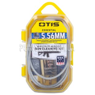 Otis 5.56mm Essential Rifle Cleaning Kit, Yellow, .223, 5.56, Cleaning kit