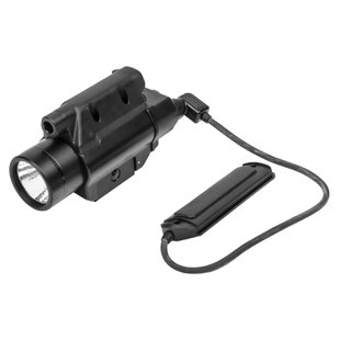 Підствольний ліхтар Streamlight TLR-VIR з виносною кнопкою, Чорний, Ліхтар, Білий, Інфрачервоний, 300