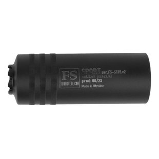 Fromsteel Titan Sport FS-S135 Military Training Silencer, caliber 5.45 mm, Black, Silencer, AK-74, AKS-74, AKS-74U, 5