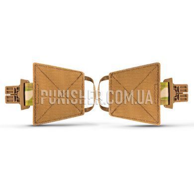 U-WIN front adapters with 2M SPIDER 40 quick-release buckles, Multicam