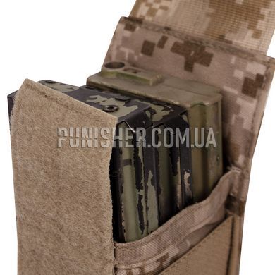 Підсумок Eagle Single для 3 магазинів M4 (Було у використанні), AOR1, 3, Molle, AR15/М4, M16, HK416, Для плитоноски, .223, 5.56, Cordura 500D