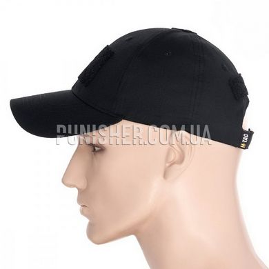 M-Tac Flex Baseball cap with Velcro rip-stop, Black, Large/X-Large