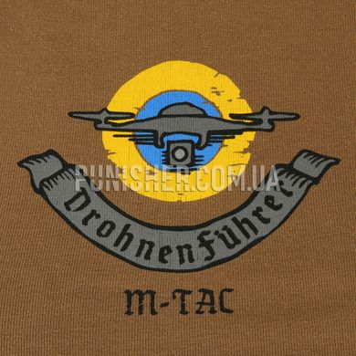 Футболка M-Tac Drohnenführer Coyote Brown, Coyote Brown, Small